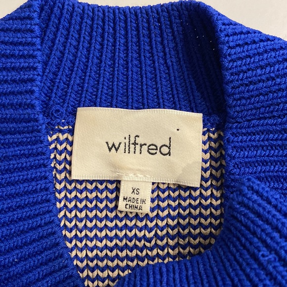 WILFRED Blue Crevier Knit Sweater Tank - Picture 4 of 6